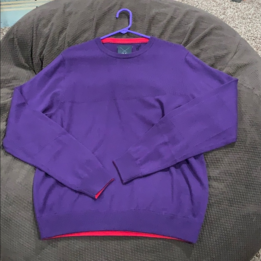 Men’s Large Under Armour Cashmere/Silk Sweater NWT